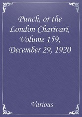 Punch, or the London Charivari, Volume 159, December 29, 1920 표지 이미지