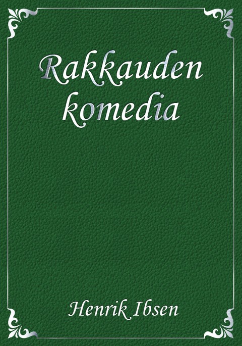 Rakkauden komedia 표지 이미지