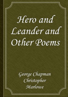 Hero and Leander and Other Poems