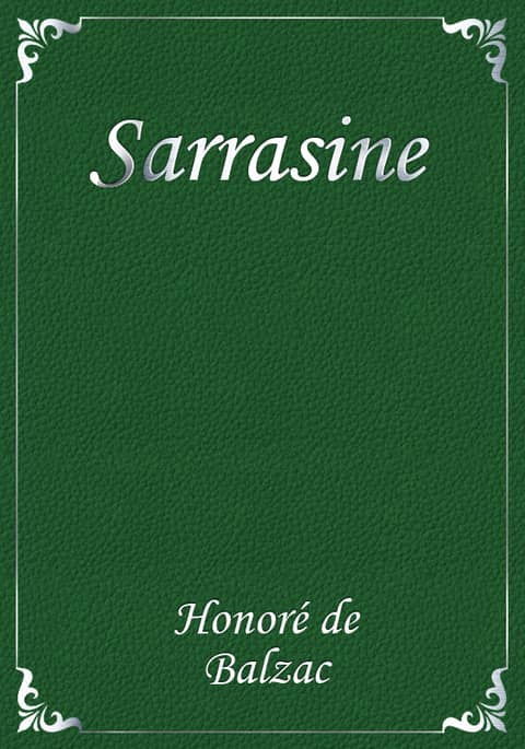 Sarrasine 표지 이미지