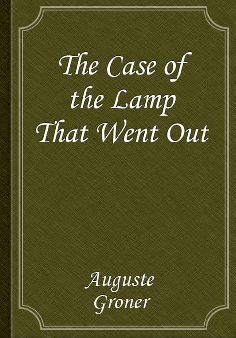 The Case of the Lamp That Went Out 표지 이미지