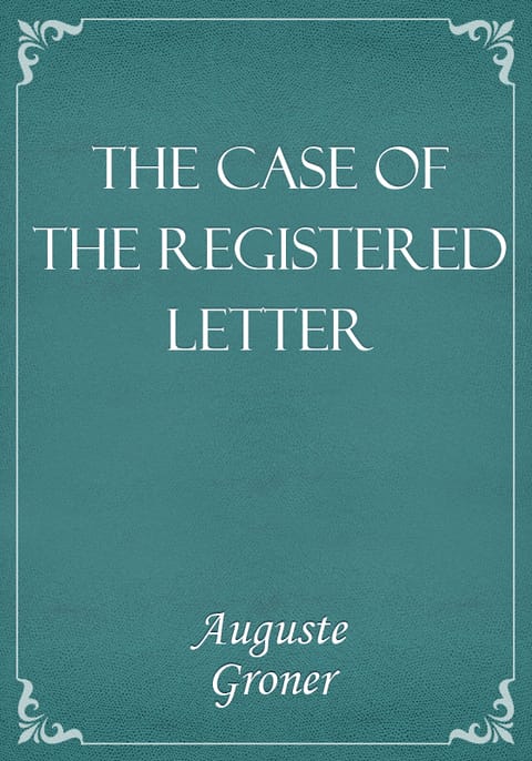 The Case of the Registered Letter 표지 이미지