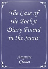 The Case of the Pocket Diary Found in the Snow 표지 이미지