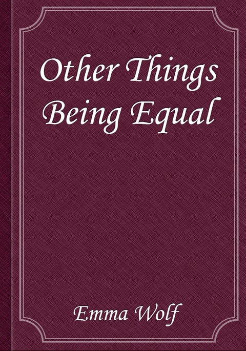 Other Things Being Equal 표지 이미지