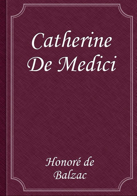 Catherine De Medici 표지 이미지