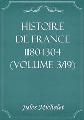 Histoire de France 1180-1304 (Volume 3/19) 표지 이미지