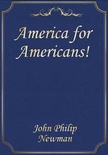 America for Americans!