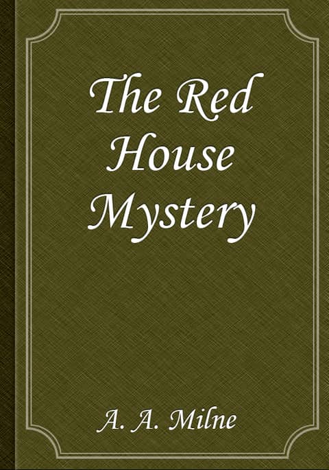 The Red House Mystery 표지 이미지