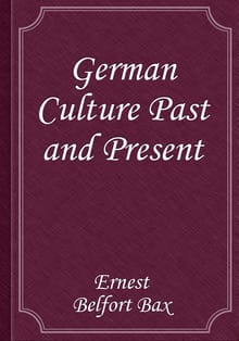 German Culture Past and Present