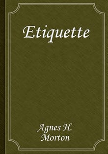 Etiquette
