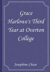Grace Harlowe's Third Year at Overton College 표지 이미지