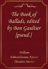 The Book of Ballads, edited by Bon Gaultier [pseud.] 표지 이미지