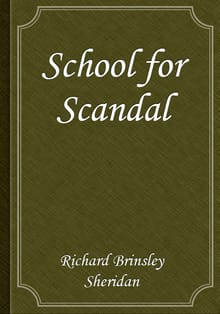 School for Scandal