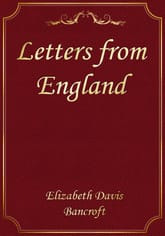 Letters from England 표지 이미지