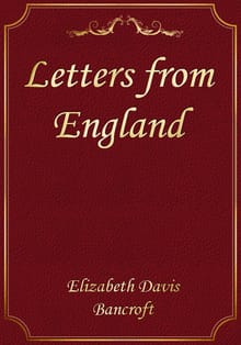 Letters from England