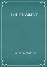 Louis Lambert 표지 이미지