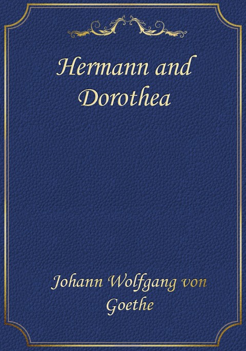 Hermann and Dorothea 표지 이미지