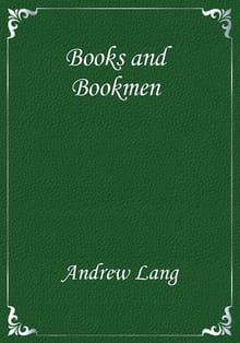 Books and Bookmen