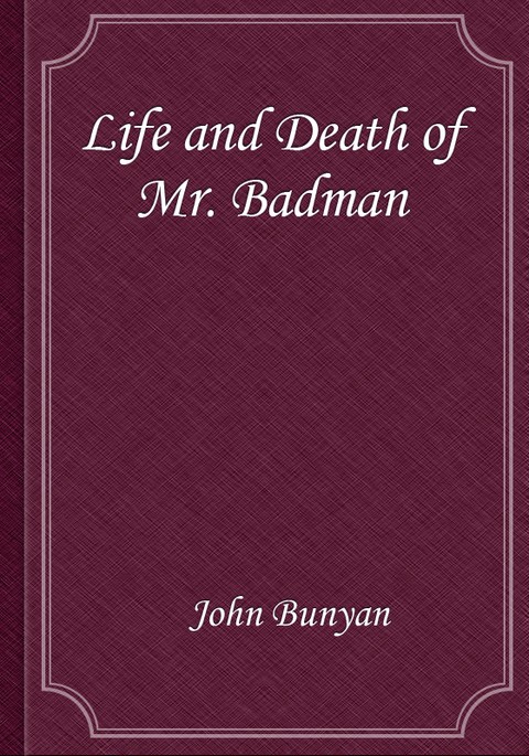 Life and Death of Mr. Badman 표지 이미지