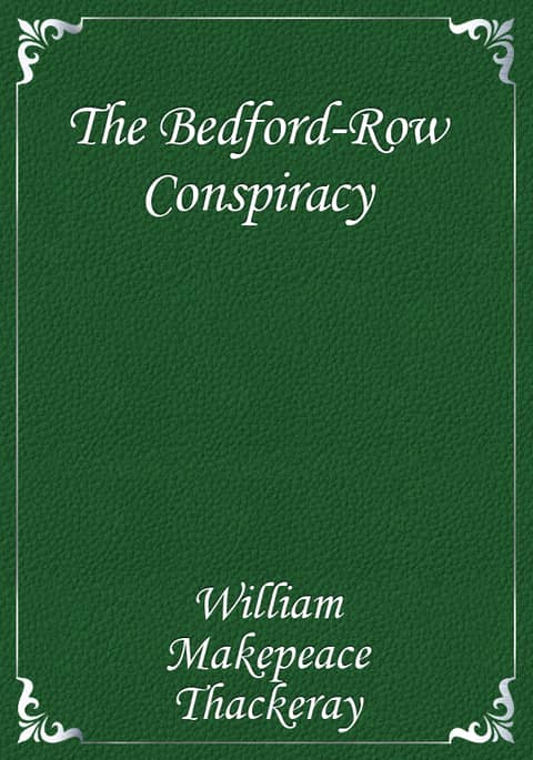 The Bedford-Row Conspiracy 표지 이미지
