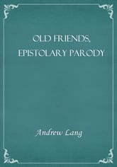 Old Friends, Epistolary Parody 표지 이미지