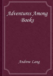 Adventures Among Books