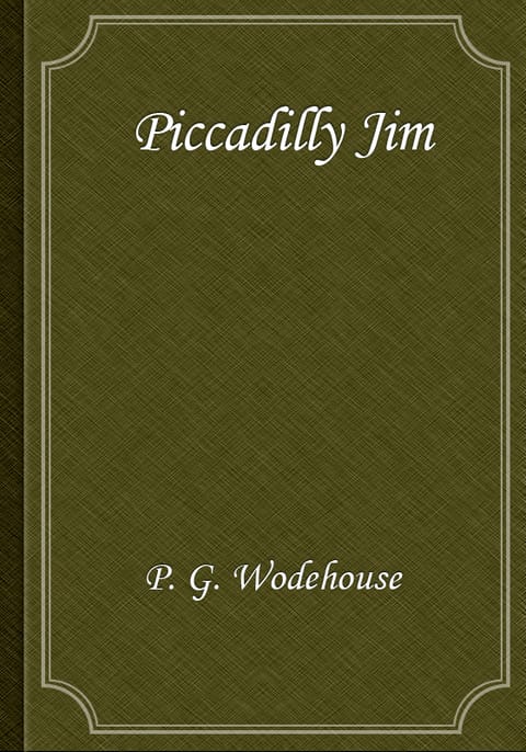 Piccadilly Jim 표지 이미지