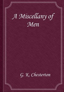 A Miscellany of Men