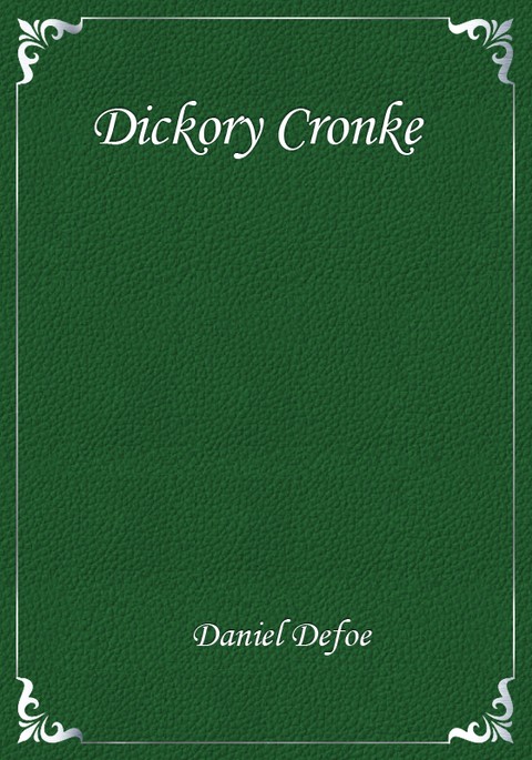 Dickory Cronke 표지 이미지