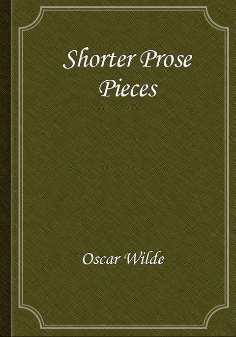 Shorter Prose Pieces 표지 이미지