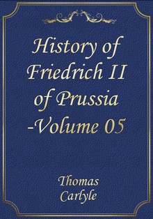 History of Friedrich II of Prussia -Volume 05