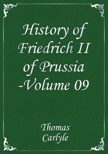 History of Friedrich II of Prussia -Volume 09