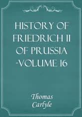 History of Friedrich II of Prussia -Volume 16 표지 이미지