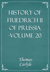 History of Friedrich II of Prussia -Volume 20 표지 이미지