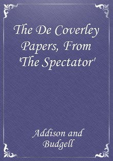 The De Coverley Papers, From 'The Spectator'