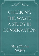 Checking the Waste: A Study in Conservation 표지 이미지