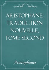 Aristophane; Traduction nouvelle, tome second 표지 이미지