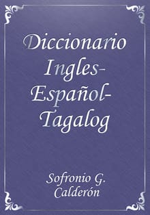 Diccionario Ingles-Español-Tagalog