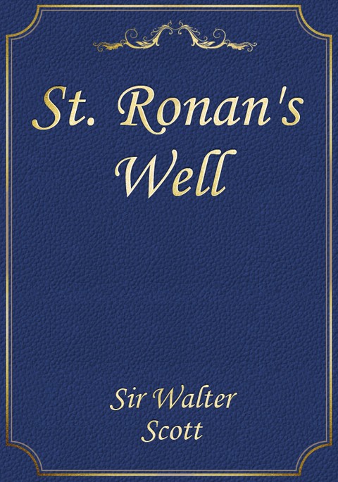 St. Ronan's Well 표지 이미지