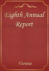 Eighth Annual Report 표지 이미지