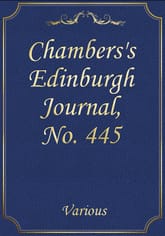 Chambers's Edinburgh Journal, No. 445 표지 이미지