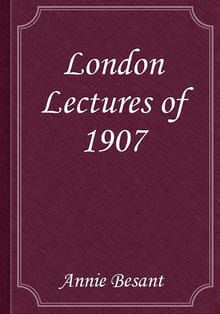 London Lectures of 1907