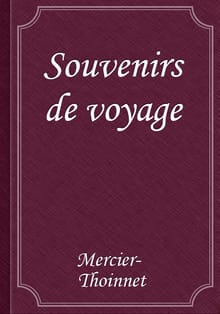 Souvenirs de voyage