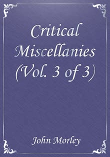 Critical Miscellanies (Vol. 3 of 3)