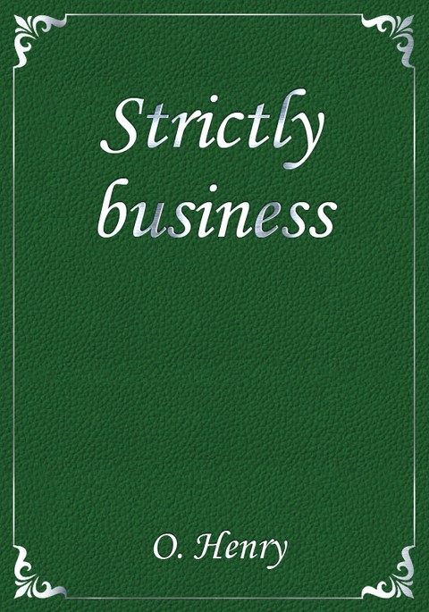 Strictly business 표지 이미지