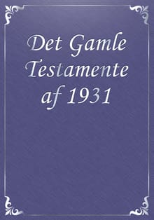 Det Gamle Testamente af 1931
