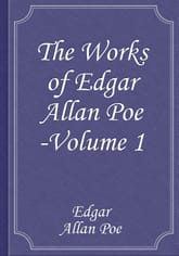 The Works of Edgar Allan Poe — Volume 1 표지 이미지