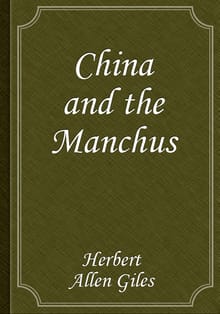 China and the Manchus
