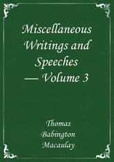 Miscellaneous Writings and Speeches — Volume 3 표지 이미지