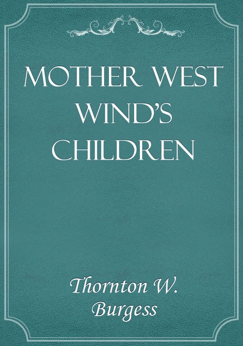Mother West Wind's Children 표지 이미지